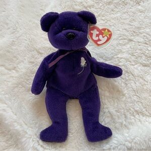 Rare Collectible Alert:‎ 1st Edition Ty Beanie Baby PRINCESS Diana Bear 1997